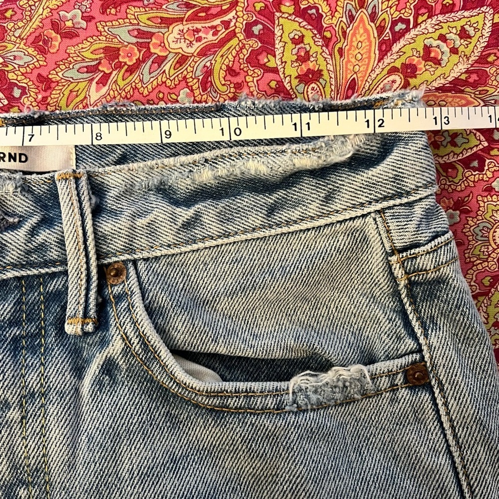 GRLFRND Light Blue Distressed Skinny Jeans - Picture 6 of 7